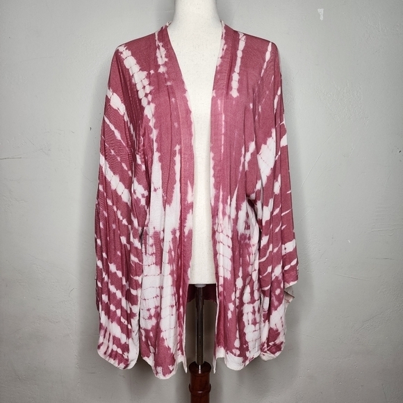 NWT Sim & Sam Tie Dye Kimono Duster Size S/M - Picture 1 of 11